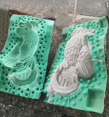   樹脂工藝品模具硅膠翻模過程中發粘原因你知道嗎 ？